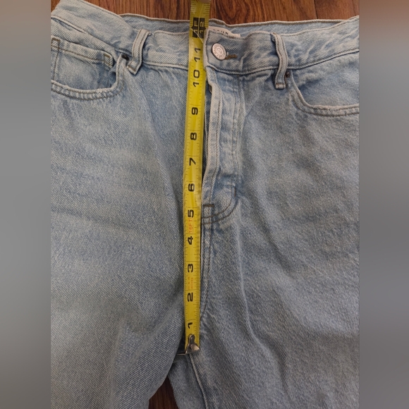 PacSun Stylish Light Blue Patchwork Women's Jeans 28 - Picture 6 of 9